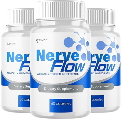 Nerve Flow Supplement Bottle